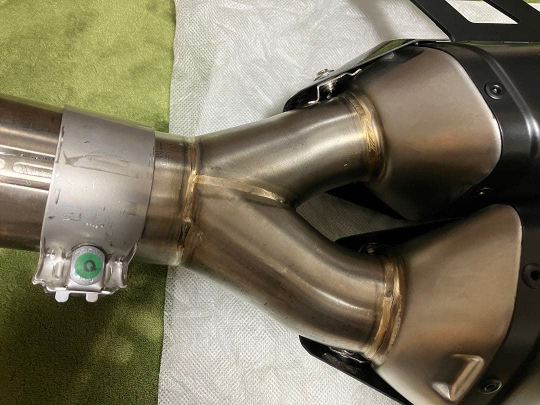 BMW R1300GS 純正オプションアクラポビッチ スリップオンサイレンサー