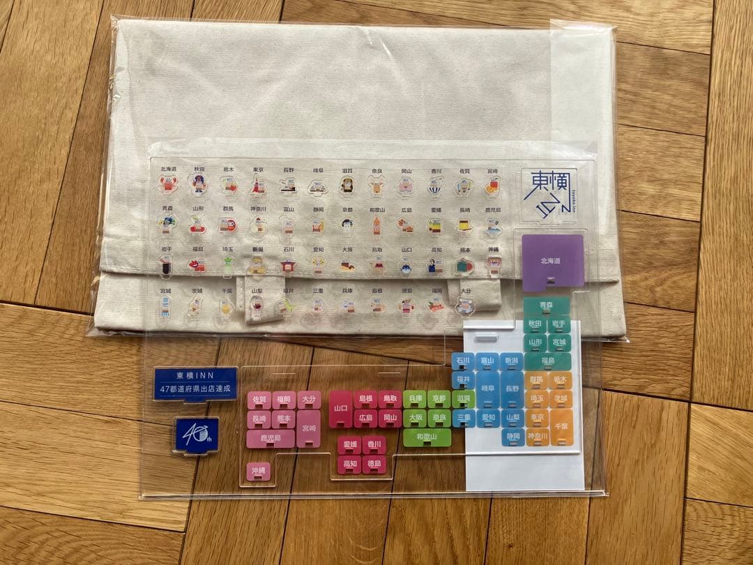 希少品 東横イン アクスタ アクリルスタンド トートバッグ セット 未