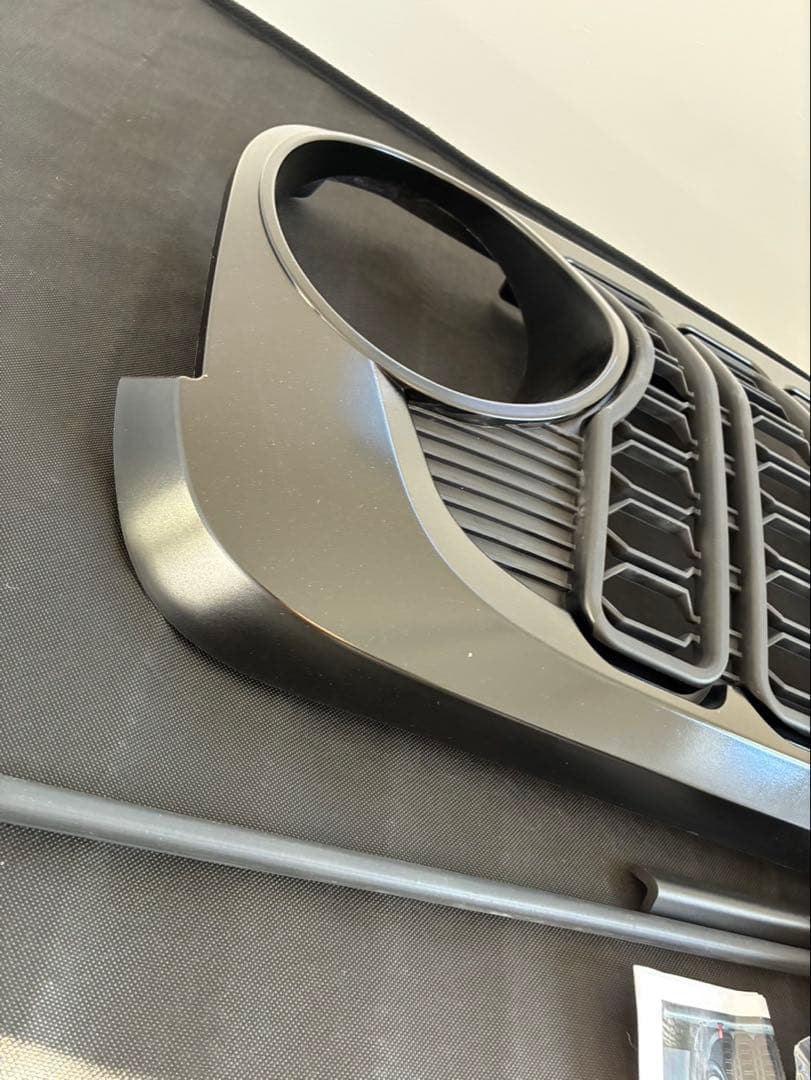 JKラングラー用 JLルック イカリングライトセット ブラック塗装済み