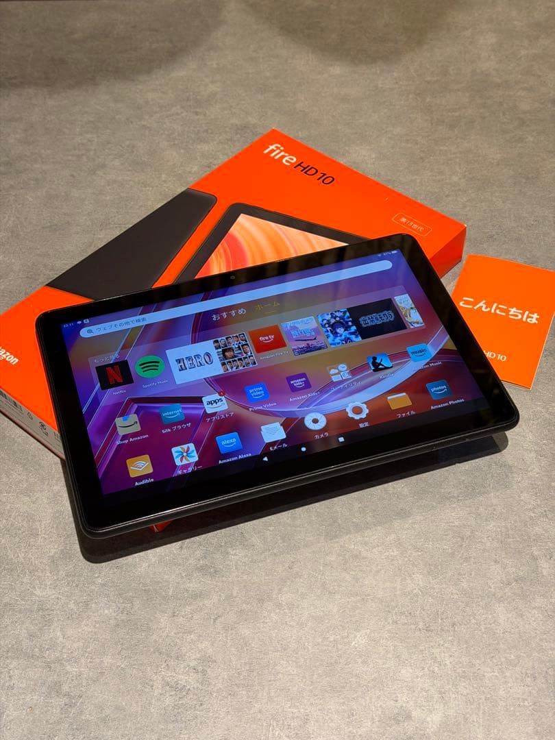 Amazon Fire HD 10 タブレット 13世代 32GB +128GB アマゾンFire HD 10タブレットに新世代モデル。32GB版1万9980円、予約