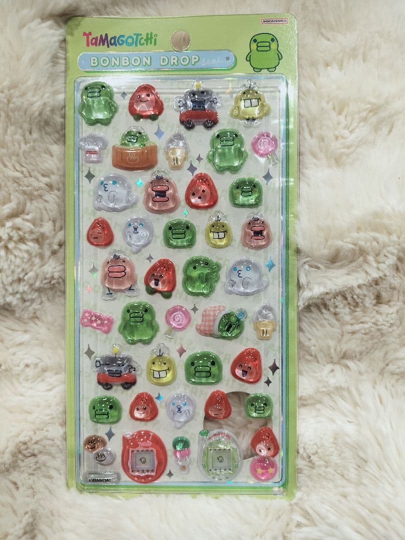 正規品 たまごっち ボンボンドロップシール うるちゅる くちぱっち