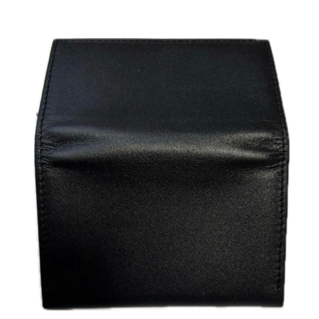 皇居限定品】菊の御紋入り 名刺入れ 黒色 ブラック 皇居 財布 箱入り