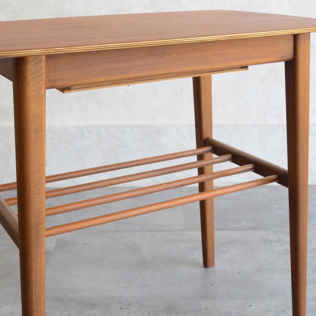 デンマーク 北欧ヴィンテージ 抽斗付 サイドテーブル 北欧家具 ナイト