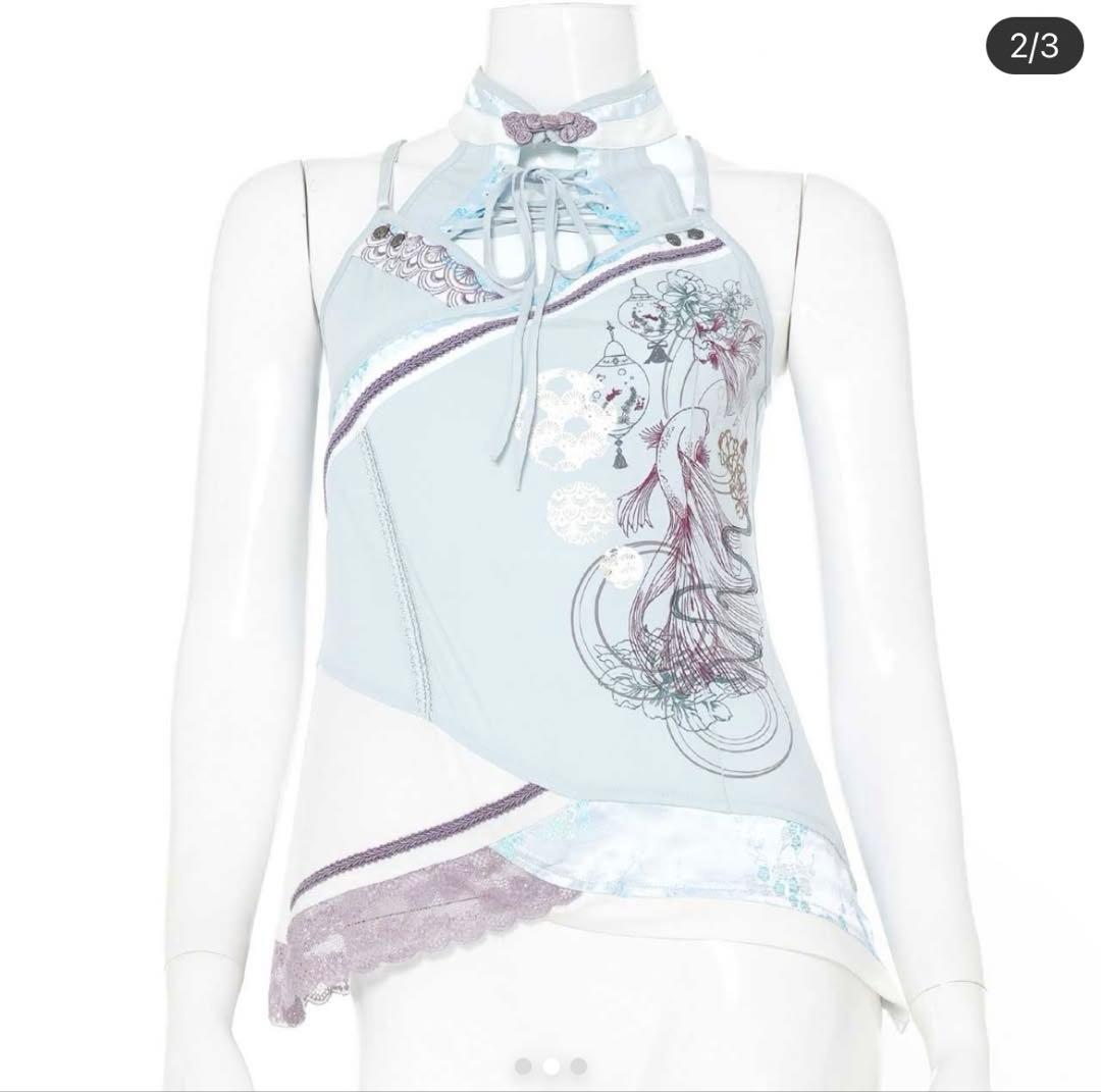 【2/1限定価格】流水羽衣天女キャミソール OZZONESTE和