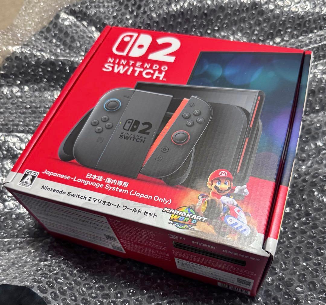新品未開封 SWITCH 2 マリオカート ワールド セット 日本語国内専用 Nintendo Switch 新品 (Nintendo 2 マリオカート ワールドセット) 日本