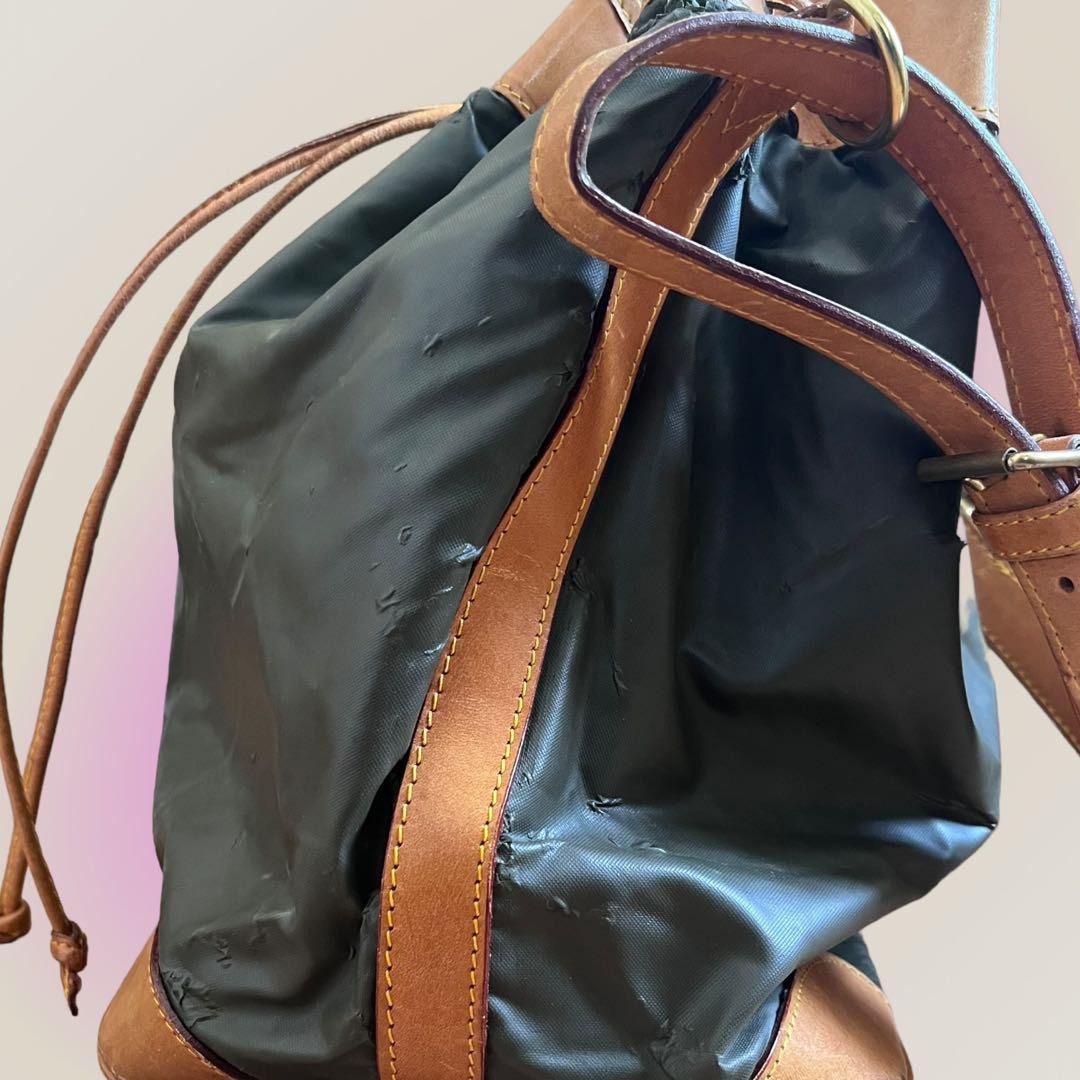 HUNTING WORLD ハンティングワールド 巾着ショルダーバッグ 巾着型