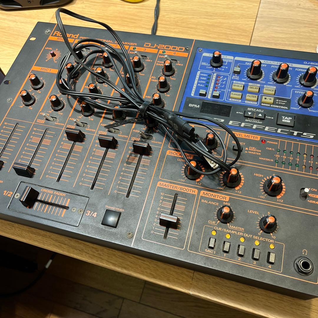 Roland DJ-2000 DJミキサー　ローランド　Vestaxベスタックス Roland DJ-2000 Professional DJ Mixer 4 channel Mixing | eBay