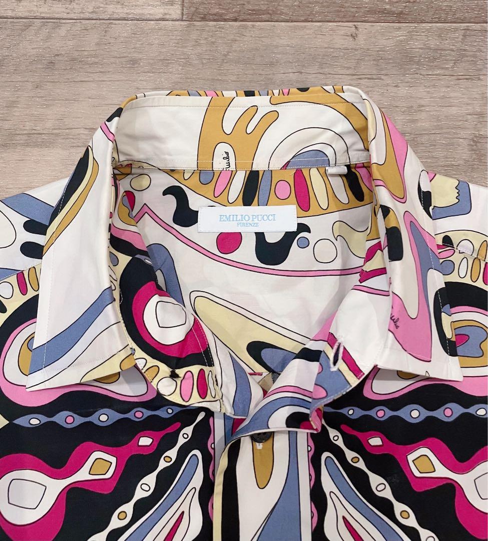 《EMILIO PUCCI》 エミリオプッチ 長袖 シャツ