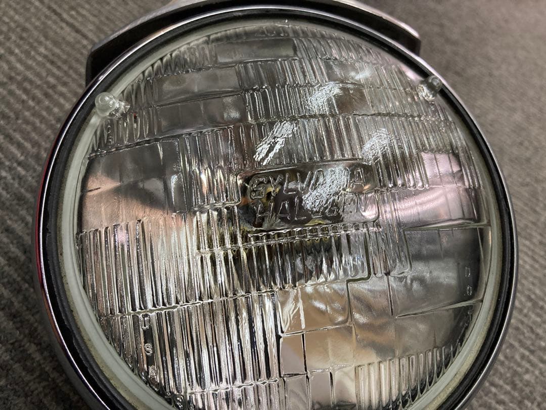 80年 ハーレー FXS ローライダー ショベル ヘッドライト 純正品 - メルカリ