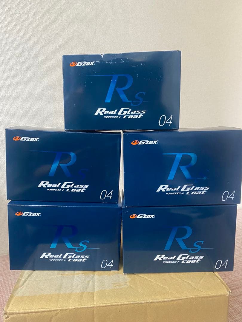 G'ZOX Real Glass Coat Rs 04 5個セット G'ZOX Real Glass Coat Rs 04 5個セット - メルカリ