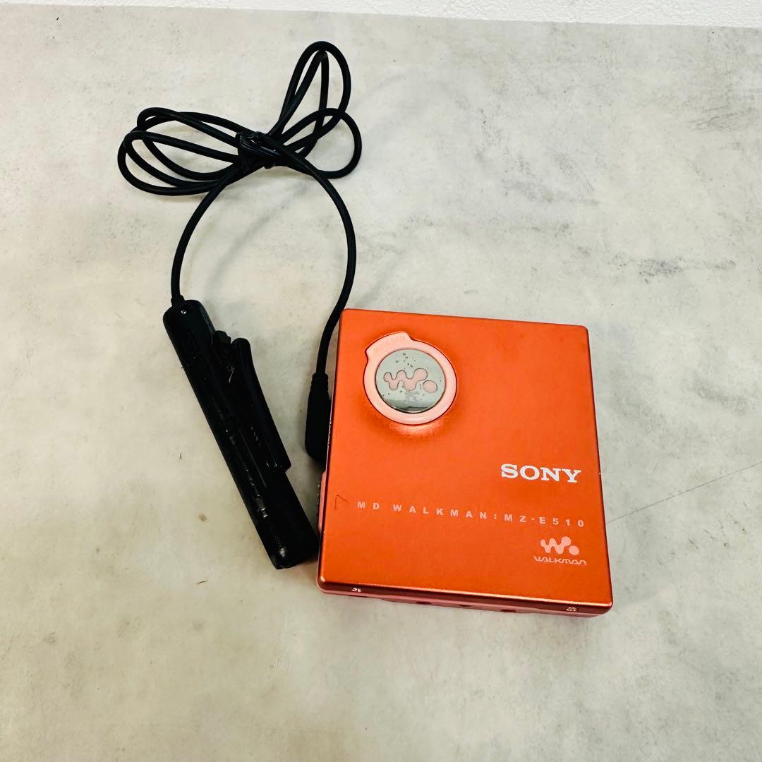 ジャンク SONY MZ-E510ポータブルMDプレーヤー - メルカリ
