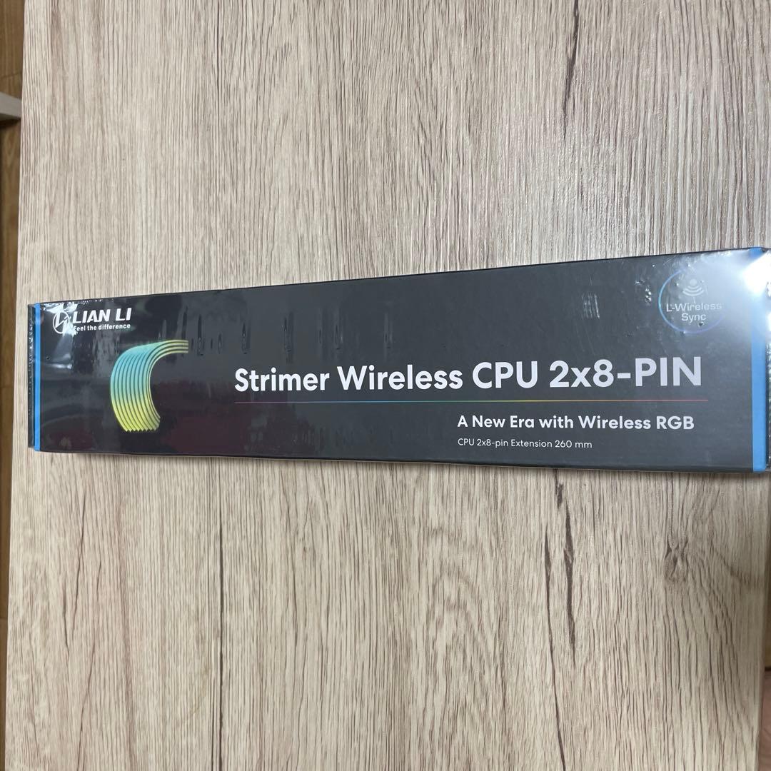 新品未使用　Strimer Wireless CPU 2x8-PIN LIAN LI Strimer Wireless CPU 2x8-Pin white - iPoncomp.com