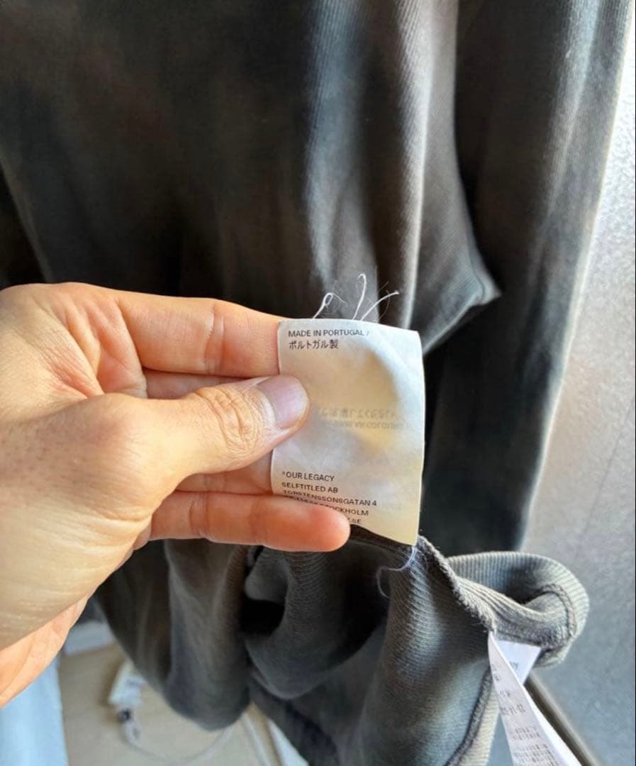 アワーレガシー OUR LEGACY タートルネック セーター オリーブグリーン