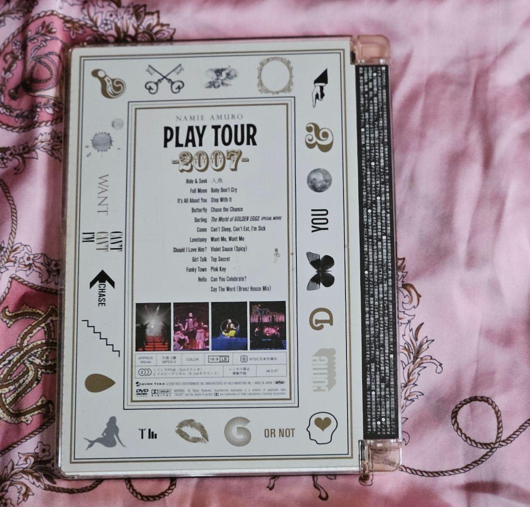 安室奈美恵PLAY TOUR -2007- DVD