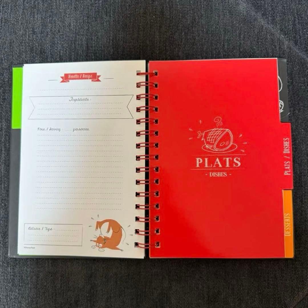 新品 レミーのおいしいレストラン ノート＋レシピノート ディズニー