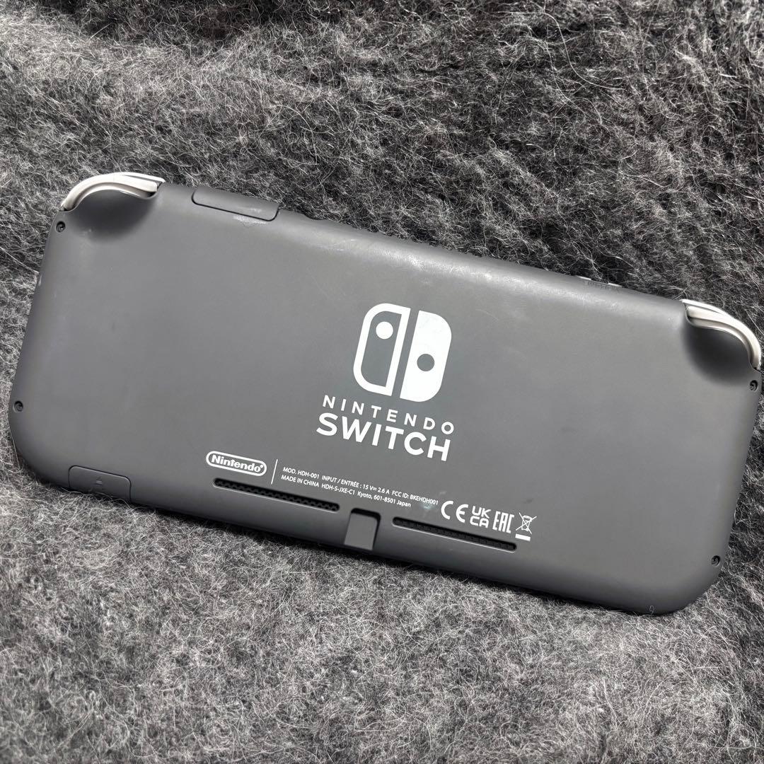 Nintendo switch Lite グレー 本体のみ - メルカリ