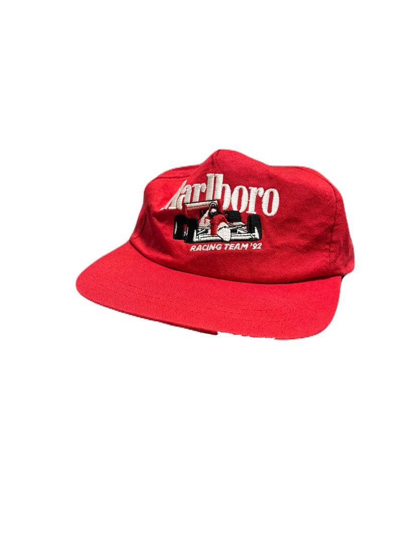 ぱ*や様 90s〜 Marlboro cap マルボロ　キャップ　帽子 90's VINTAGE Marlboro CAP マルボロ キャップの通販 by naoo's shop