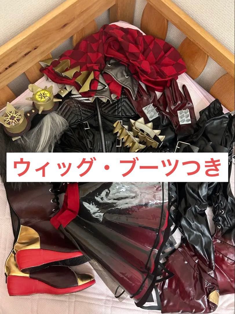 機械技師 第5人格 赤ずきん フルセット コスプレ 衣装 ウィッグ ブーツ 靴 アイデンティティV トレイシー・レズニック コスプレ衣装 【IdentityV