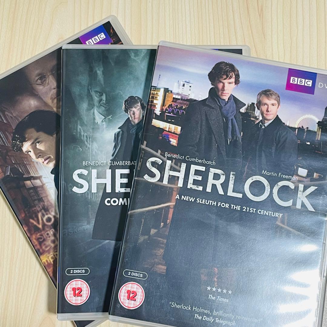 SHERLOCK COMPLETE SERIES 1-3 DVD - メルカリ