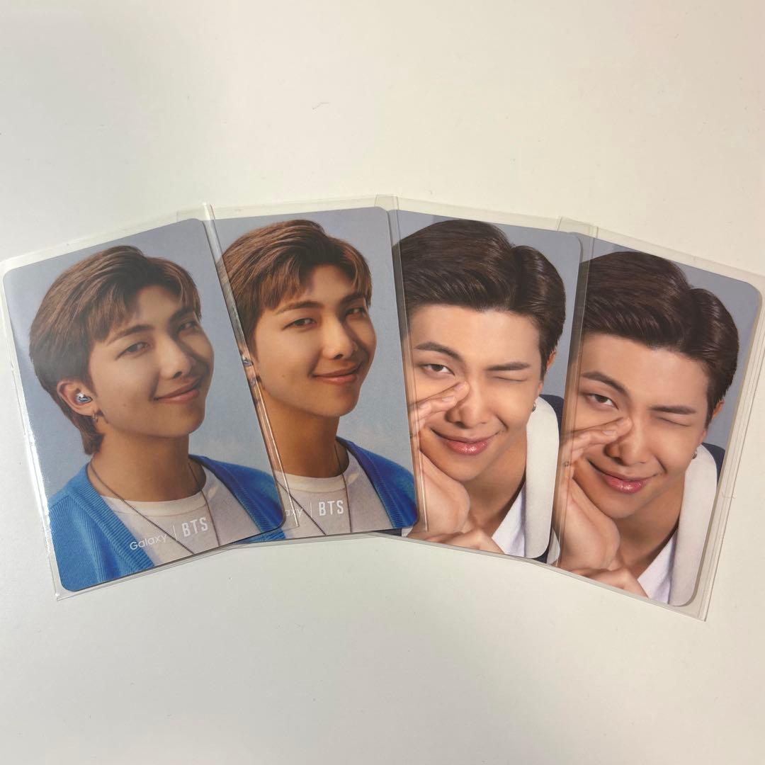 BTS RM Galaxy 原宿 非売品 ナムジュン トレカ まとめ売り 4枚 - メルカリ