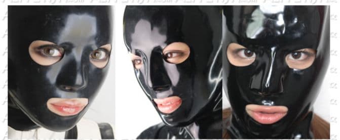 Rubber's Finest 本格ラバーマスク 1.2mm 厚　女