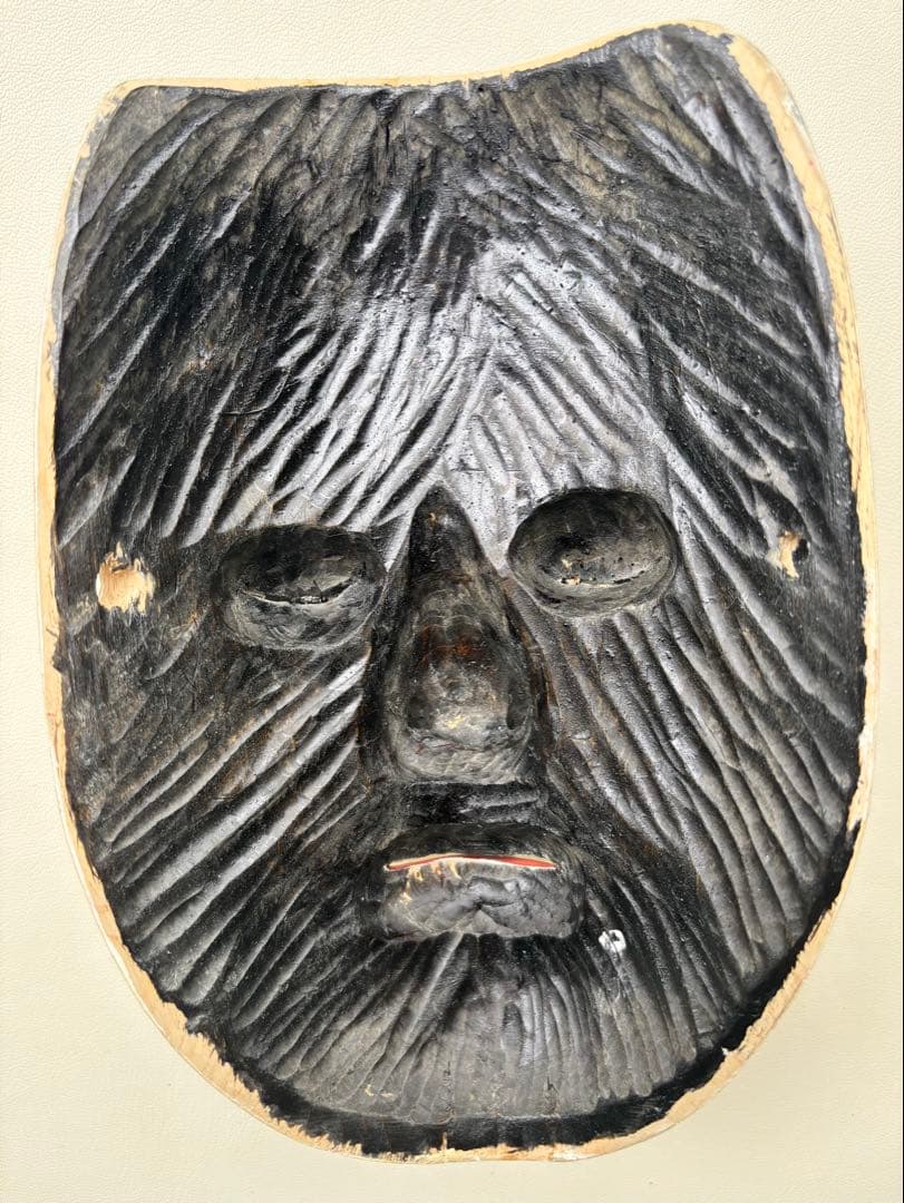 能面 弱法師 よろぼし 神楽面 作家物 - メルカリ