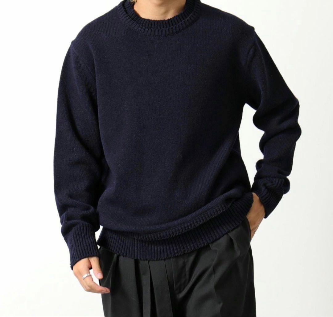 MAISON MARGIELA マルジェラ エルボーパッチセーター Maison Margiela（メゾンマルジェラ） [SALE] エルボーパッチ 14GG