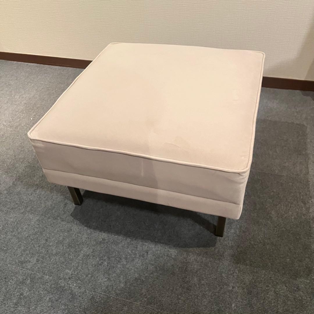 美品 ナチュラルベージュ オットマン スツール ロボット掃除機対応 Amazon｜RASIK オットマン 単品 コーデュロイ グレージュ 足置き台