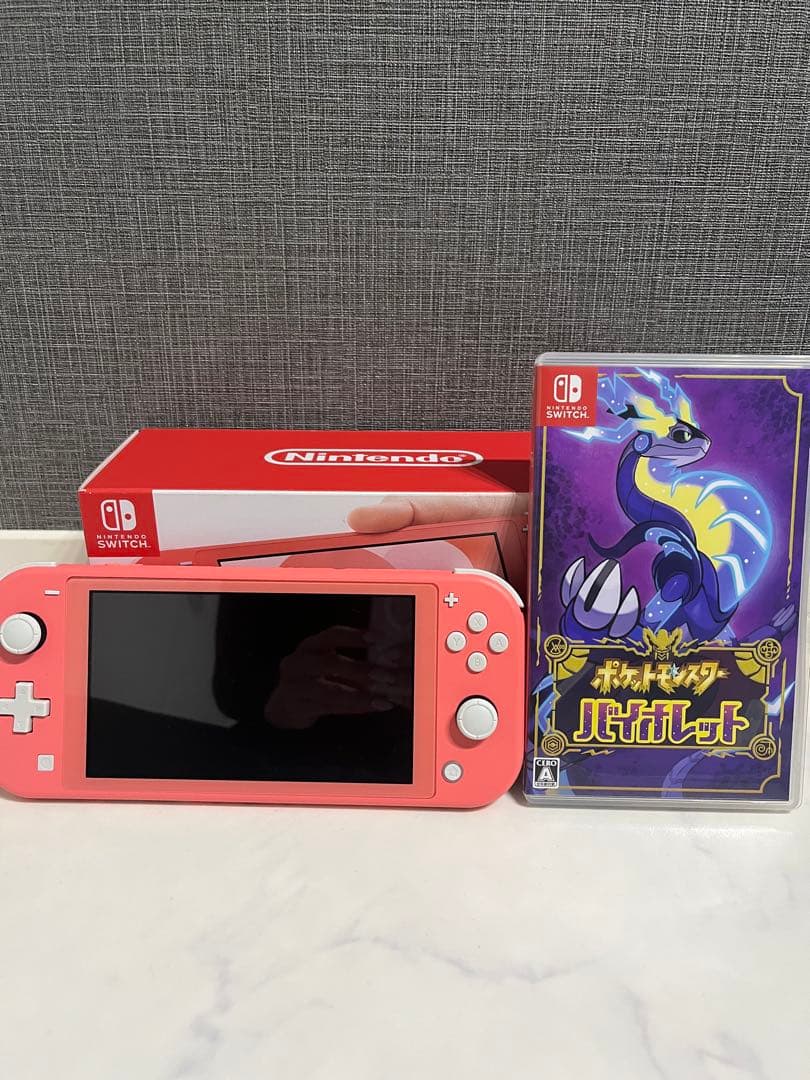 【さつき】Nintendo Switch Lite ピンク 箱付き 🦝New Nintendo Switch lite Animal Crossing Limited Edition - Coral