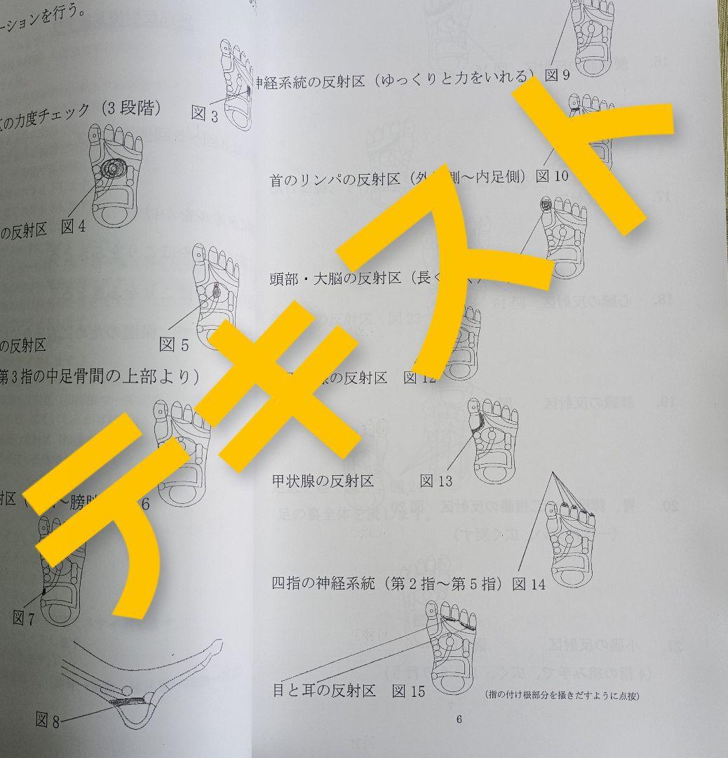 A6:足つぼ（DVD）学ぶ・足部反射療法自己練習用基礎編プロの教材set