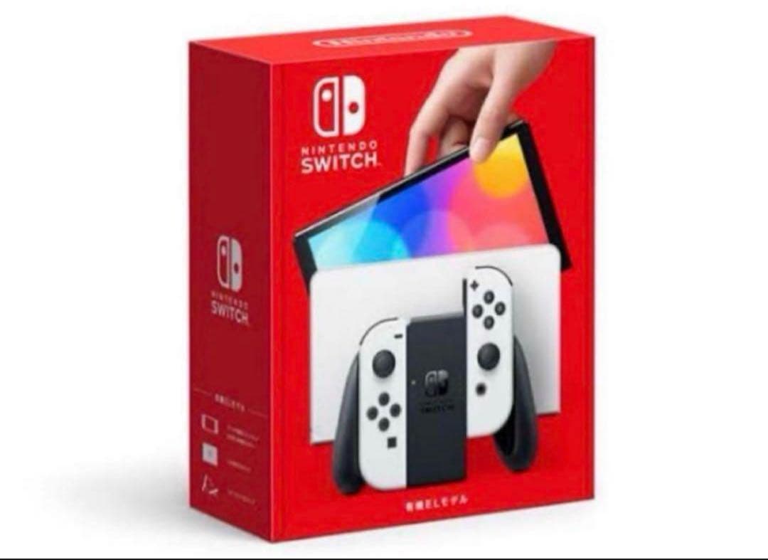 Nintendo Switch　任天堂スイッチ　新品未開封 有機el 本体 Nintendo Switch 有機ELモデル Joy-Con(L)/(R) ホワイト 新品未使用
