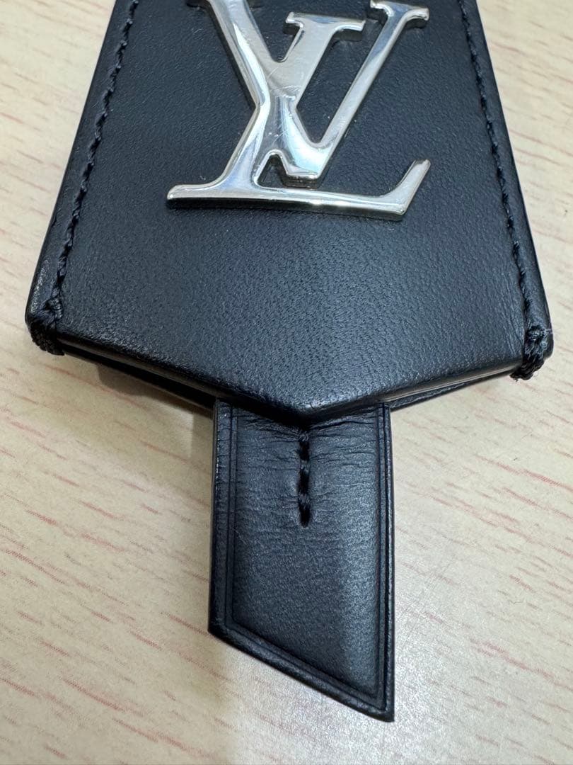 Rapi 様専用Louis Vuitton ブラック レザー キーホルダー