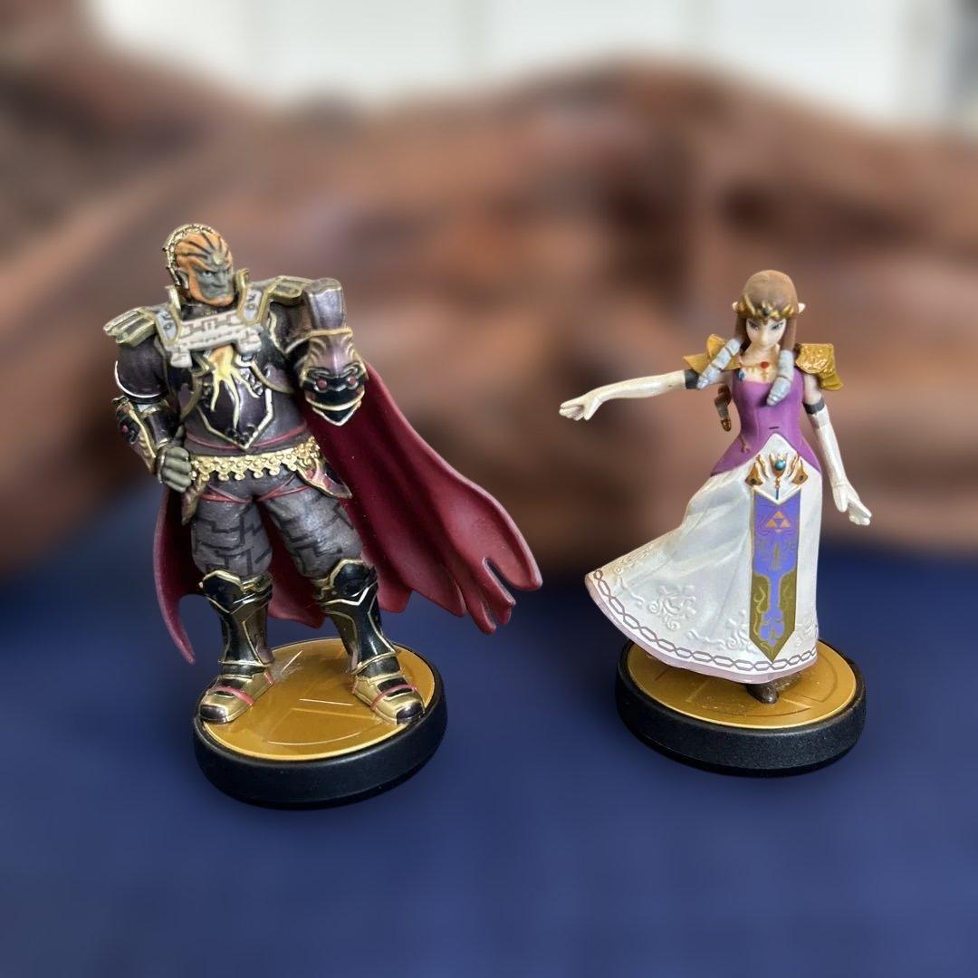 ゼルダの伝説 amiibo ゼルダ姫 ガノンドロフセット スマブラシリーズ