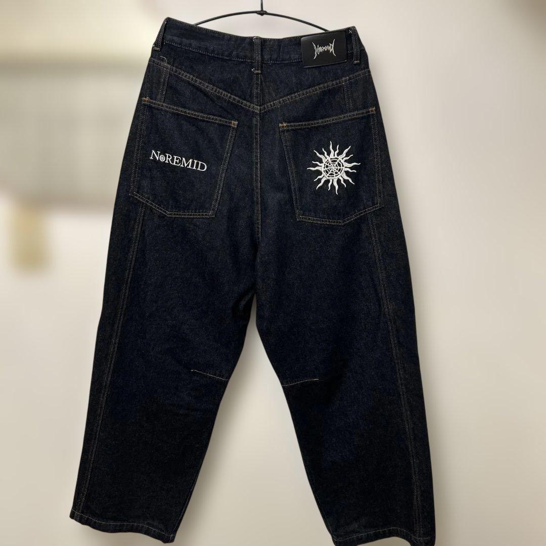 NoRemid ノーリミッド リジットデニム ネイビー M - メルカリ