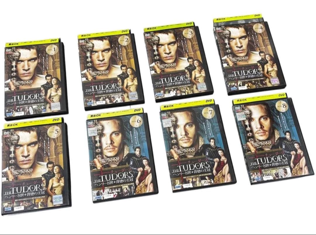 【中古】チューダーズヘンリー8世と背徳の王冠」DVD 全19巻中18巻セット
