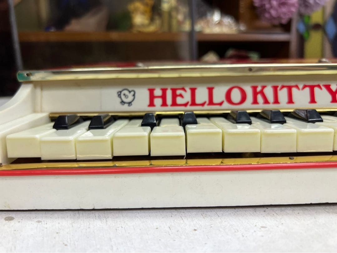 キティちゃん グランド ピアノ サンリオ インテリア 昭和レトロ 当時物