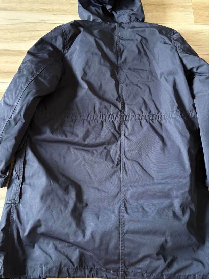 美品☆iCB モッズコート ネイビー ダウンライナー付き 大きいサイズ 44