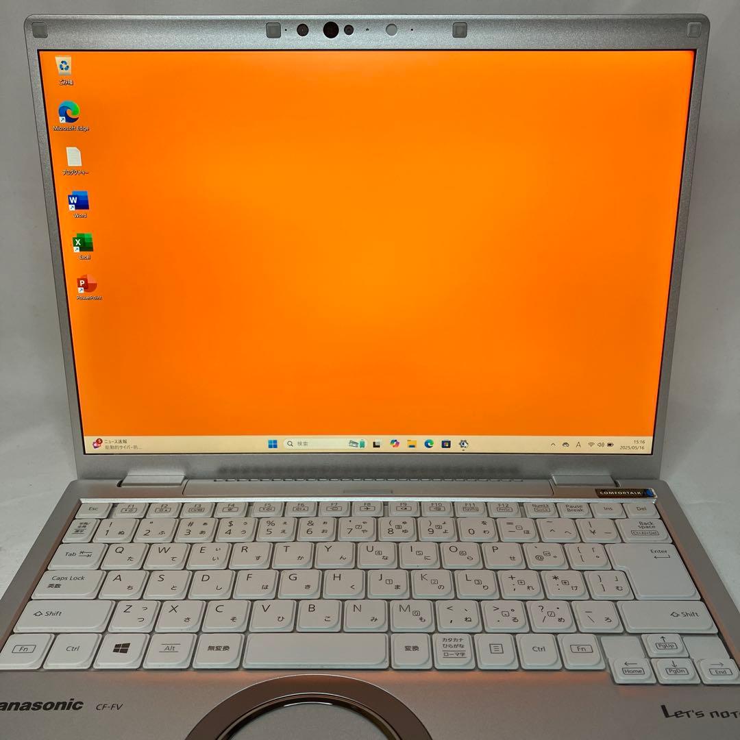 レッツノート CF-FV1 第11世代 i5 16GB SSD オフィス2024 - メルカリ
