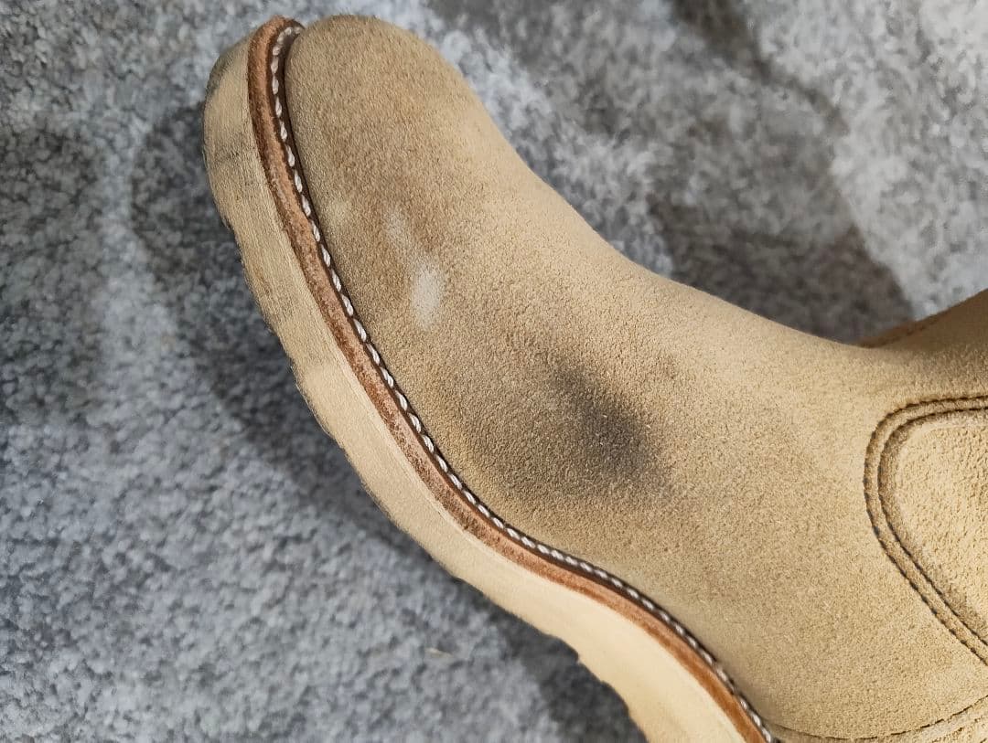 RED WING 8168 26.5cn ペコスブーツ ベージュスエード