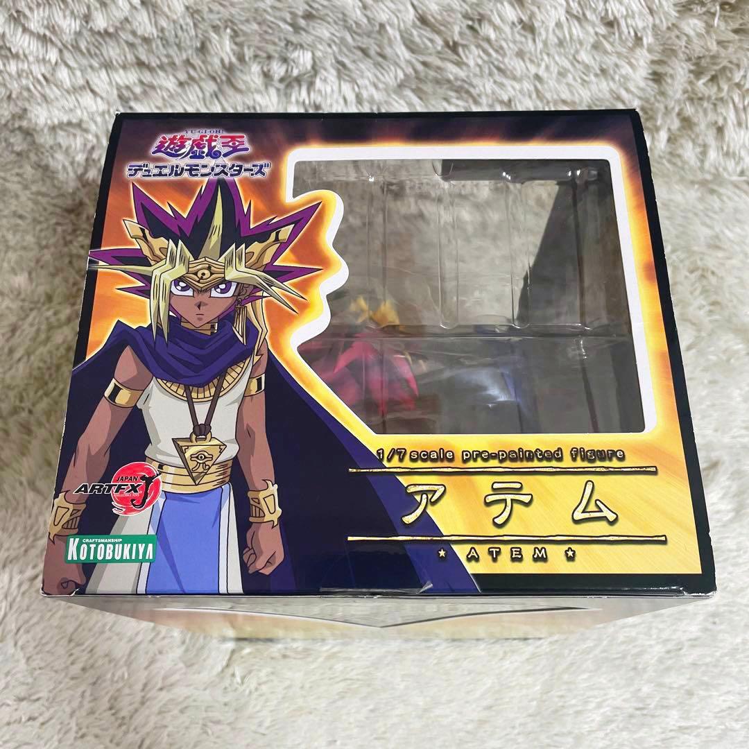 本体美品 ARTFX J 遊戯王 アテム フィギュア 特典 カルトゥーシュ付属