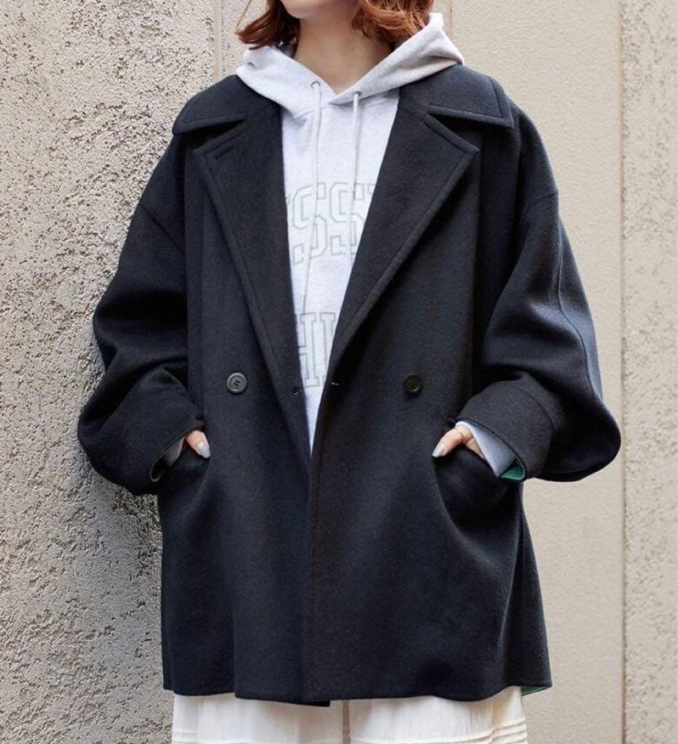 【値下】シンプリシテェ 24AW S120ブレンドリバーミドルコート シンプリシテェ S120ブレンドリバーミドルコート ベージュ 24AW - メルカリ