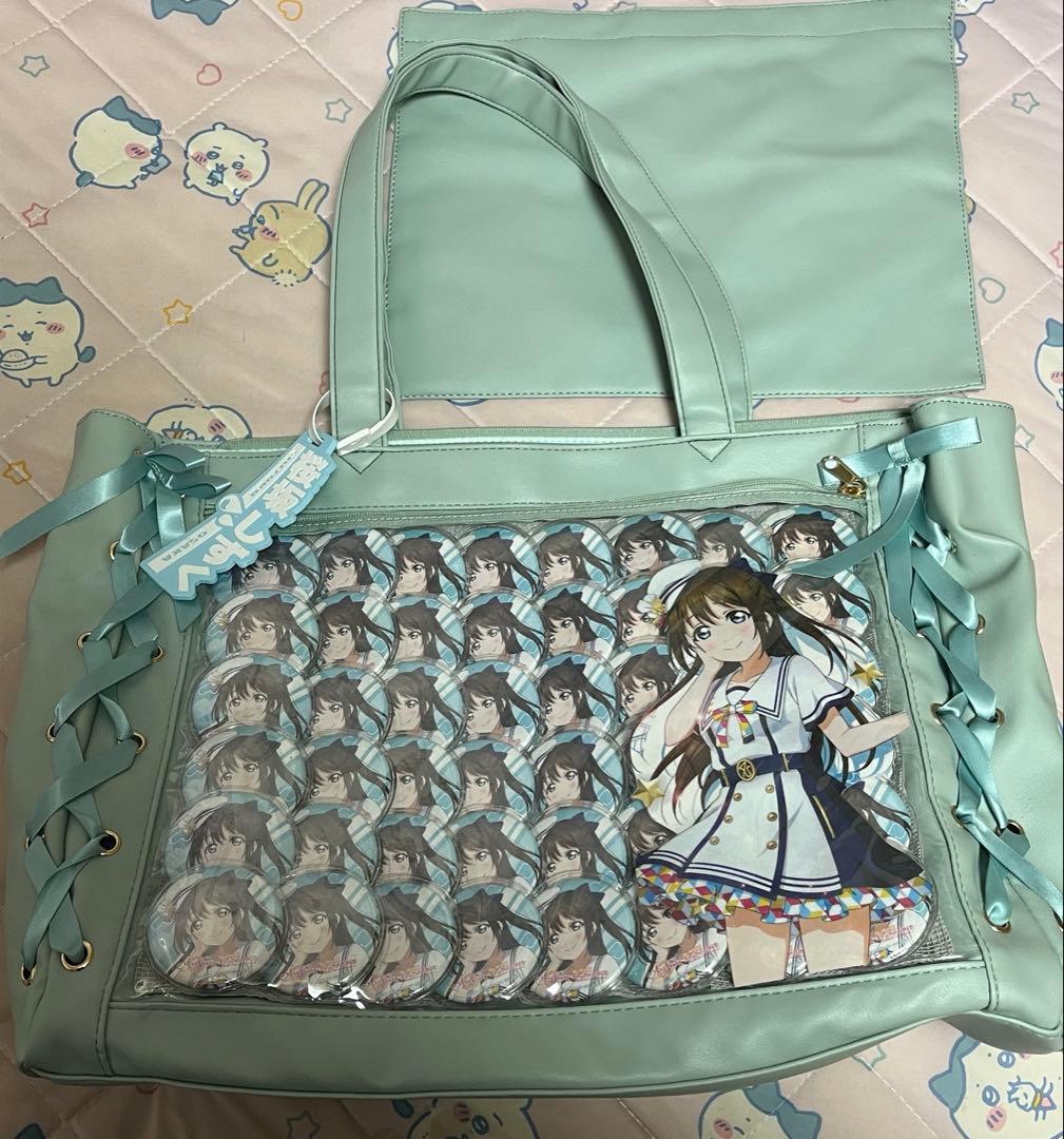 桜坂しずく　痛バッグ　痛バ 虹ヶ咲学園 桜坂しずく 痛バッグ 自作 本日限定価格です - メルカリ