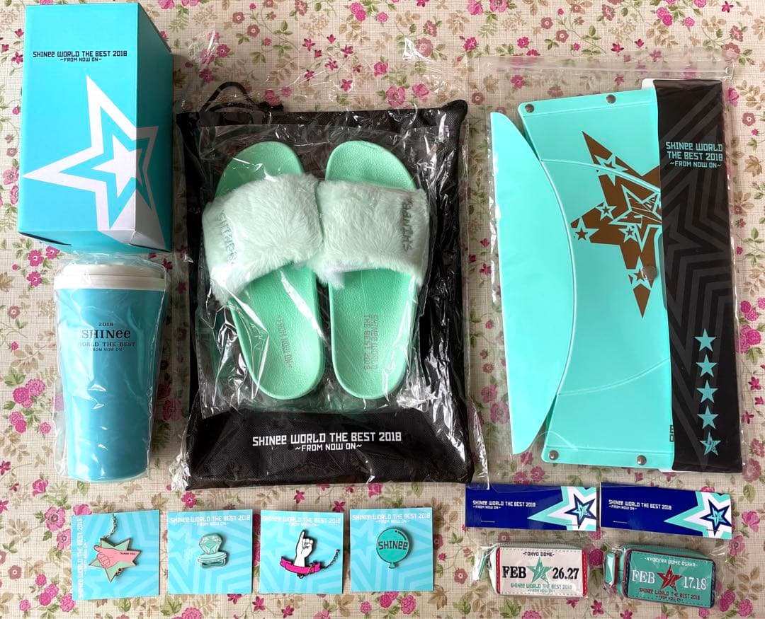 SHINee ＊ シャイニー WORLD THE BEST 2018 グッズ SHINee WORLD THE BEST 2018～FROM NOW ON～」グッズ販売のお知らせ