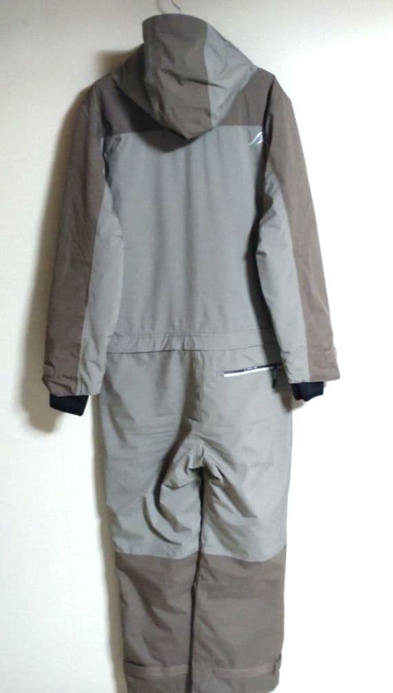 新品タグ付】ワークマン AEGIS 防水防寒ツナギ MIX ベージュ L - メルカリ