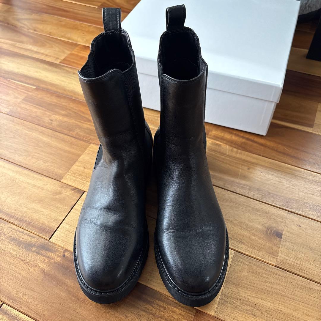 SLOBE IENA サイドゴアブーツ 37 ブラック - メルカリ