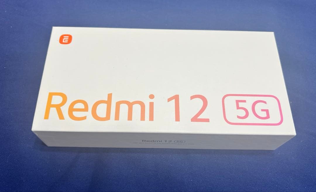 新品 未開封品 Xiaomi Redomi 12 5G 128GB ホワイト Redmi SIMフリー 12 5G A401XM ムーンライトホワイト [Moonlight Whte