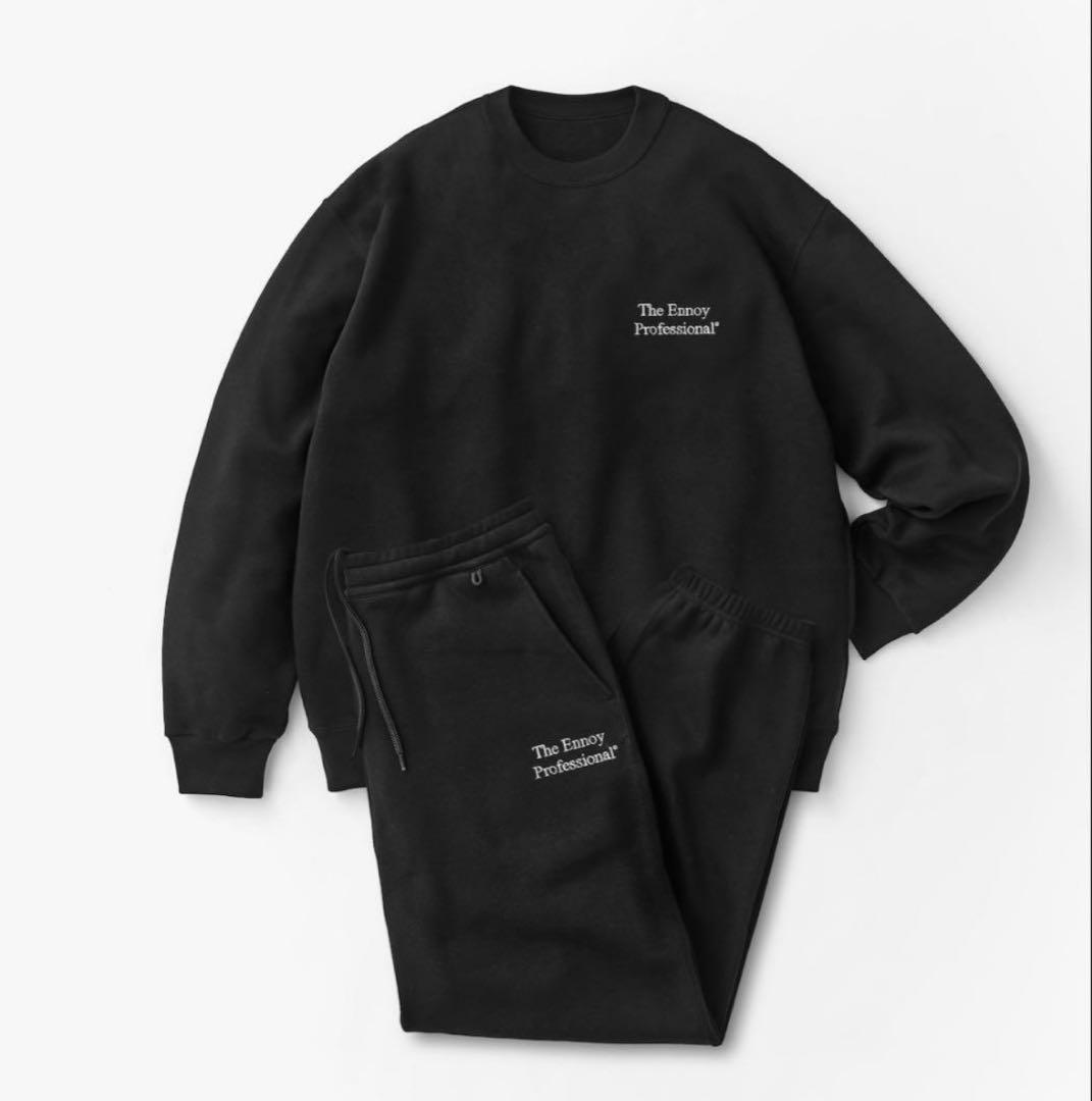 未使用】ennoy エンノイCREW SWEAT SET UP M - メルカリ