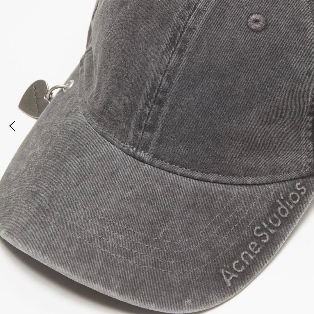 Acne Studios ペンダントツイルキャップ グレー ワンサイズ - メルカリ