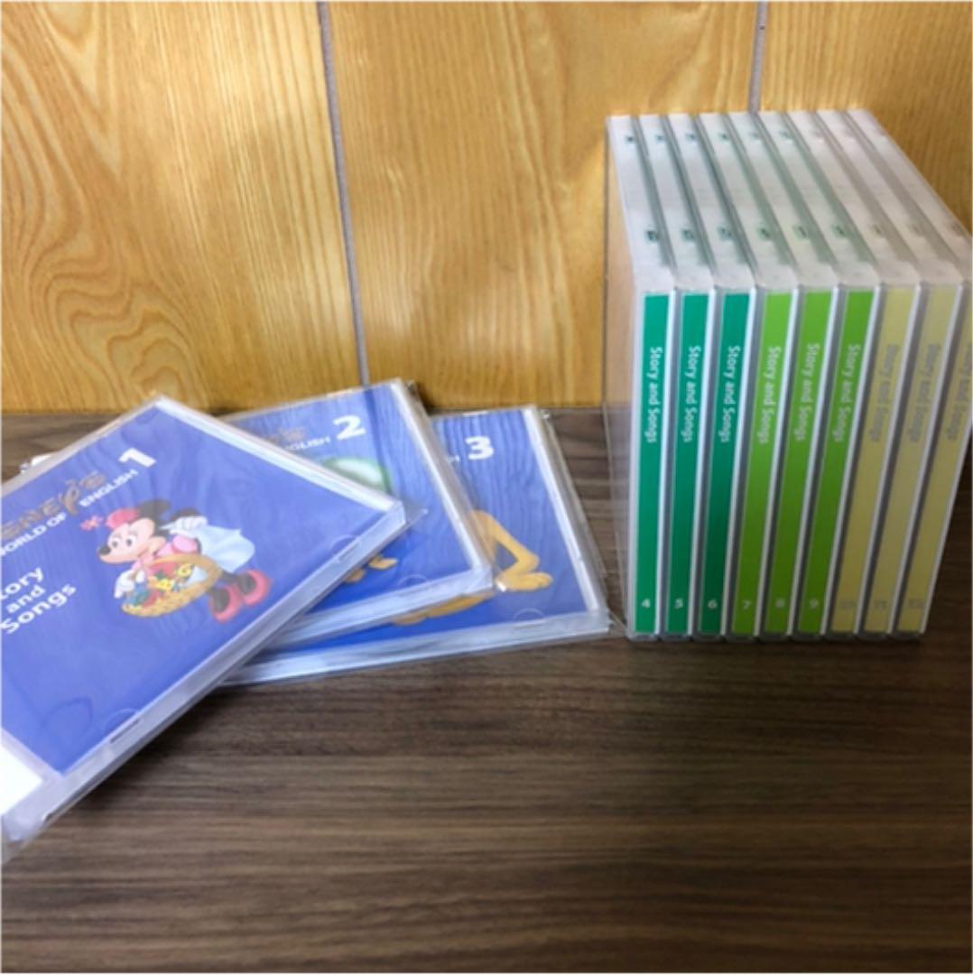 ディズニー英語システム　story and songs メインプログラム　CD ディズニー英語システム Story and Songs CD - メルカリ