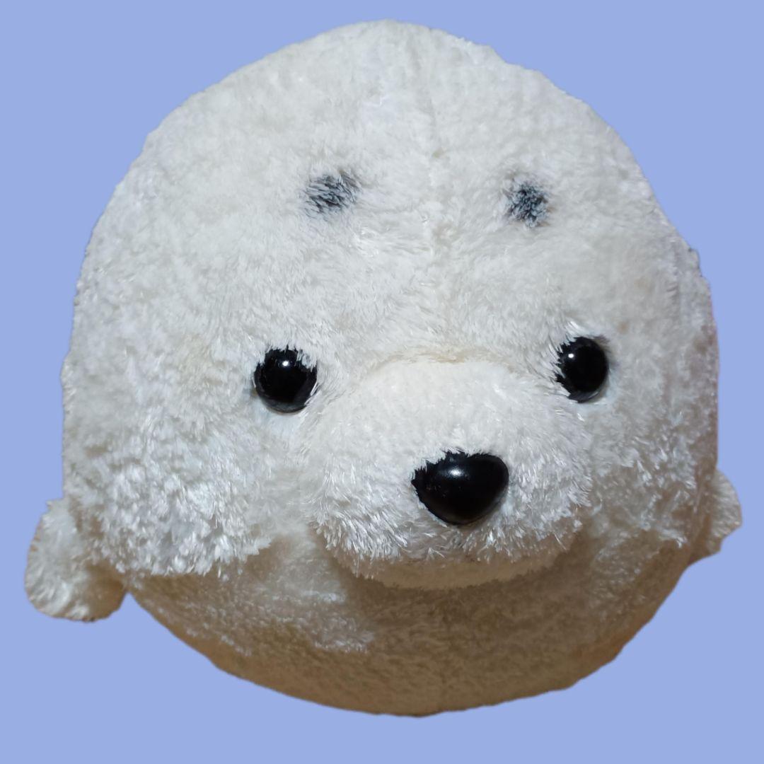 入手困難 あざらし ゴマちゃん まるふわ 特大ぬいぐるみクッション